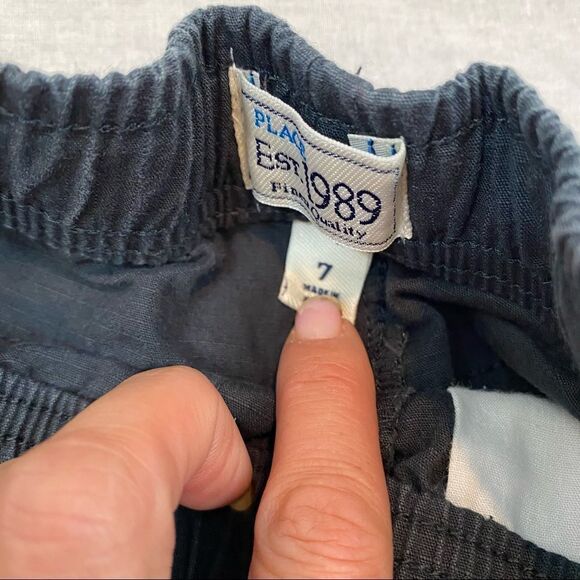 Lot of two Pairs of Boys Childrens Place Black Shorts Both Size 7 - Picture 9 of 13